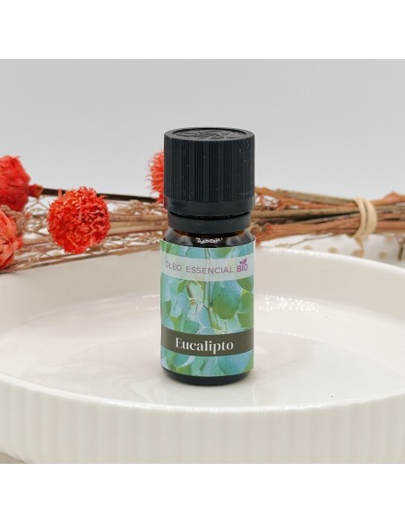 Óleo essencial de eucalipto puro bio 10 ml para aromaterapia e revitalização