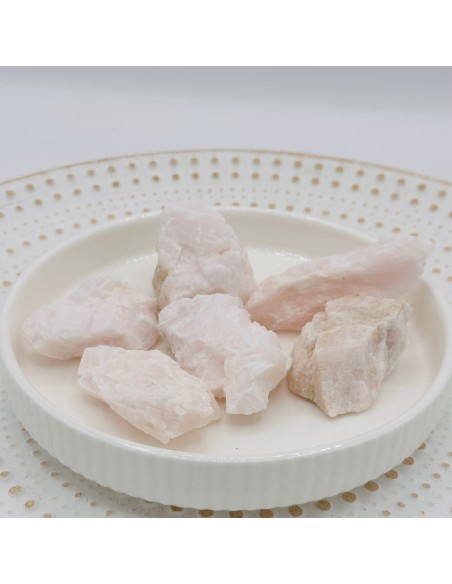 Manganocalcita en bruto para amor propio, calma emocional y sanación energética