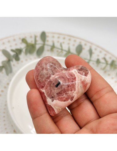 Corazón de rodocrosita para sanación emocional profunda, amor propio y apertura del corazón