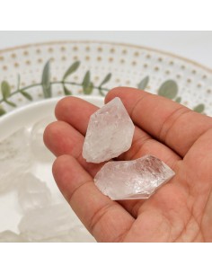 Ponta de quartzo cristal 3 a 4 cm pedra natural 2