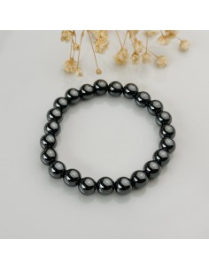 Pulsera de hematita para fuerza interior, protección energética y estabilidad vibracional