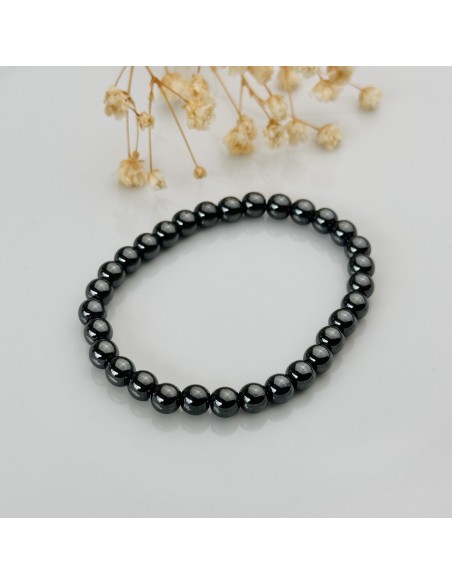 PULSERA DE HEMATITE 6MM