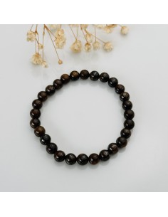 Pulseira de bronzite 6mm pedra natural 2