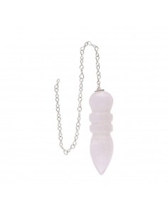 PÉNDULO DE CUARZO ROSA EGIPCIO