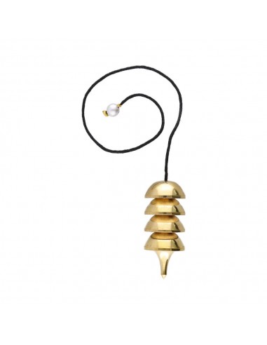 Pêndulo Osiris de bronze para foco energético, emissão vibracional precisa e leitura radiestésica profunda