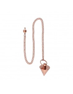 Péndulo cónico de cobre para conducción energética precisa, enfoque mental y activación vibracional