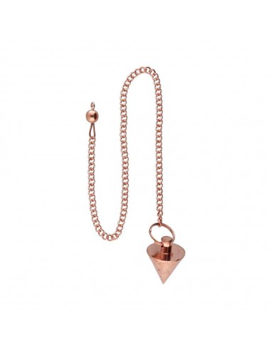 Péndulo cónico de cobre para conducción energética precisa, enfoque mental y activación vibracional