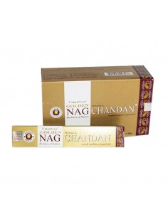Incienso masala Golden Nag Chandan para purificación energética, serenidad interior y elevación espiritual