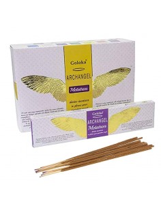 Incienso Goloka Arcángel Metatrón para elevación espiritual, claridad interior y protección divina