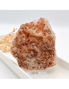 DRUSA DE CUARZO HEMATOIDE 200 A 300GRS