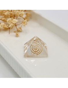 Pirâmide de Quartzo Reiki 3 cm | Tenda Gaia
