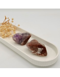 Ponta de Auralite 23 4 a 5 cm pedra natural