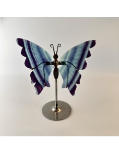 MARIPOSA FLUORITA ARCO IRIS