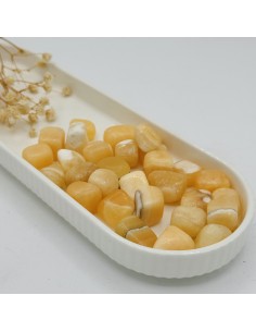 CALCITE AMARELA ROLADA 1 A 2CM