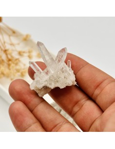 DRUSA DE CUARZO CRISTAL 10 A 30GRS