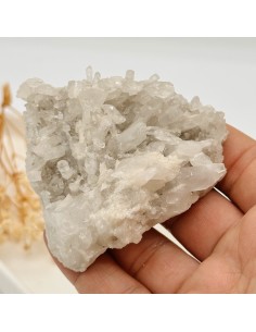 DRUSA DE CUARZO CRISTAL 100 A 150GRS