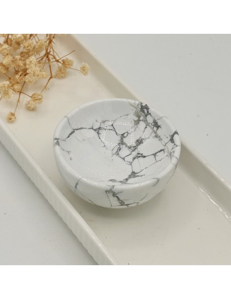 Howlite em Bruto 3 a 4 cm | Tenda Gaia