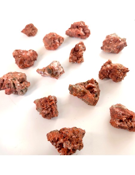 YESO ROJO EN BRUTO | CRISTAL DE ARRAIGO, VITALIDAD Y ESTABILIDAD EMOCIONAL