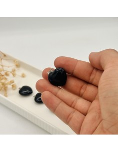 PENDENTE DE ÓNIX CORAÇÃO EM PRATA 2,5 CM | PROTEÇÃO E FORÇA ENERGÉTICA 2