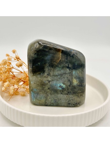 Labradorite Madagascar 640 g cristal natural