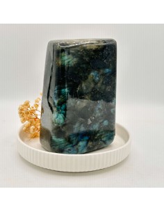 Labradorite Madagascar Formas L3 cristal natural