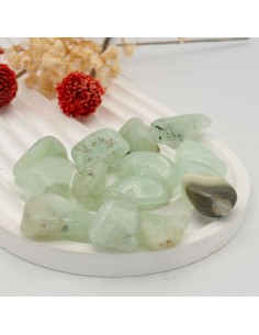 Prehnite Rodada | Cristal de sanación emocional y protección energética