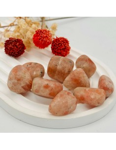 Piedra del Sol rodada para alegría, vitalidad y confianza personal