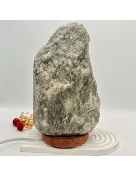 Candeeiro de Sal Himalaia Negro Kala Namak 3 a 5 kg pedra natural