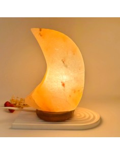 Candeeiro de Sal do Himalaia Lua 2