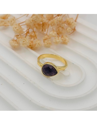 Anillo de Amatista Ajustable | Elevación espiritual y serenidad