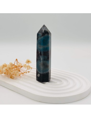 Generador de trolleita natural de 7 a 9 cm. Cristal para meditación, despertar espiritual y conexión intuitiva profunda.