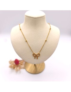 COLLAR LAÇO ISIS ACERO INOXIDABLE