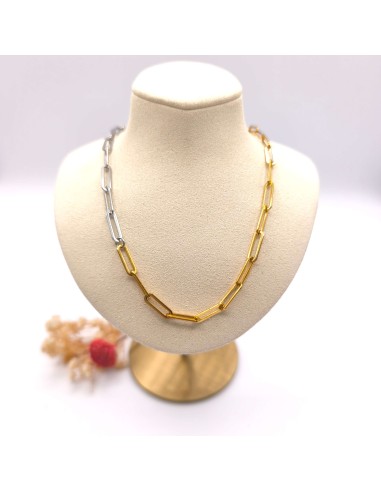 Collar Eloá en acero inoxidable para fuerza interior, confianza personal y alineación energética