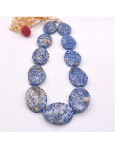 Colar de sodalite oval