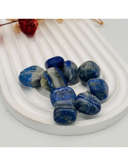 Lapislázuli rodado para sabiduría, claridad y conexión interior