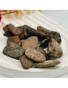 Bronzite rolada 1 a 2 cm pedra natural 2