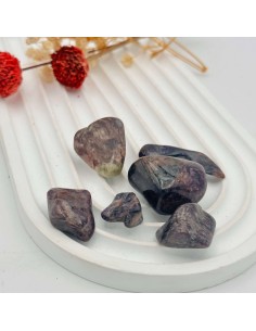 Charoite Rolada 1 a 2 cm pedra natural