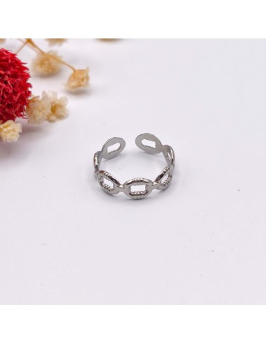 Anillo con concha plateada para protección emocional, fluidez energética y conexión con el femenino sagrado