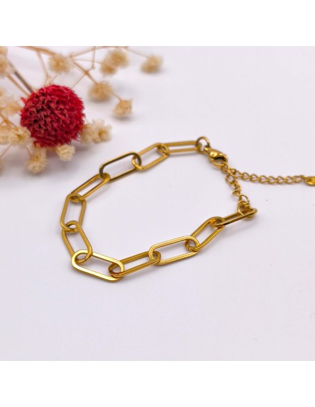 Pulsera de acero inoxidable para fuerza protección energética y estabilidad interior