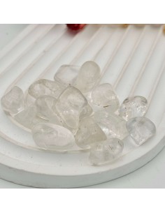 Quartzo cristal rolado 2 a 3 cm pedra natural