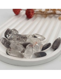 Cuarzo chamánico rodado 2 a 3 cm para protección ancestral, enraizamiento profundo y sabiduría espiritual