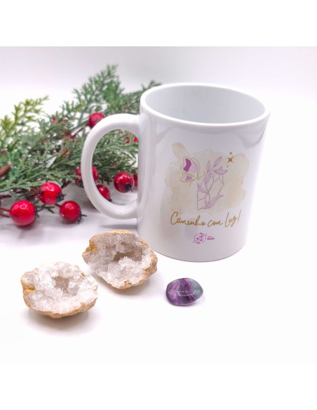 Kit Caminho com Luz com o cristal do ano 2026 para clareza interior e luz no novo ciclo.