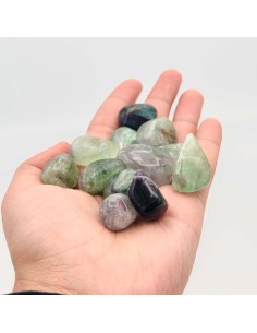 Fluorite rolada para clareza mental, equilíbrio e proteção energética 2