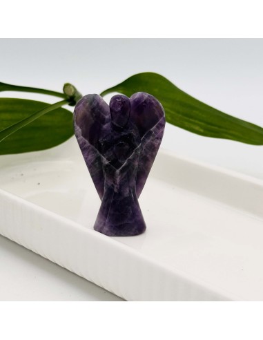 Ángel de Amatista 6 cm para protección y paz interior