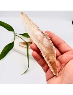 Meta título Selenita Miel | Cristal de purificación y elevación espiritual