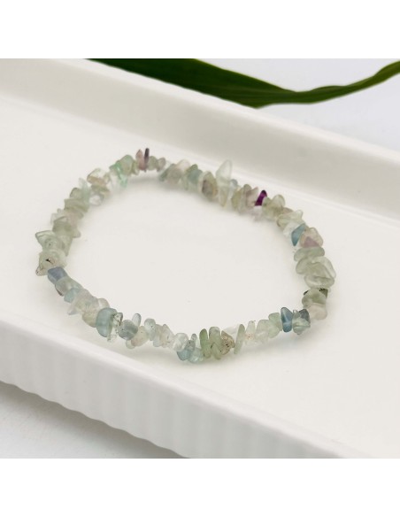 Pulsera de Fluorita Chip | Claridad y equilibrio emocional