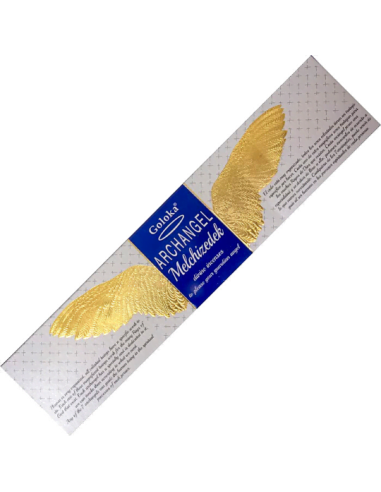 Incienso Goloka Arcángel Melchizedek en varilla para elevación espiritual, claridad y sabiduría interior