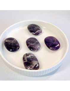 Ametista Chevron Rolada | Clareza espiritual e equilíbrio 2