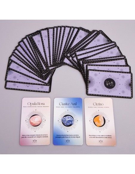 Oráculo Alquimia dos Cristais como guia espiritual para transformação, clareza e propósito interior