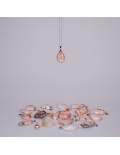 Pendente de Escolecite forma livre para elevação espiritual, meditação profunda e paz interior 2